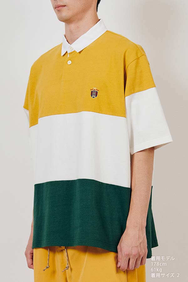Rugby Stripe Polo Shirt