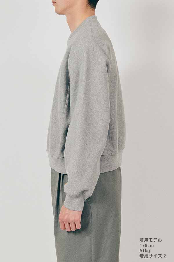 Crop top Reverse weave Sweatshirt