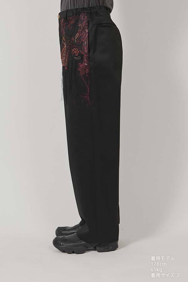 Lounge Pants(paisley embroidery)