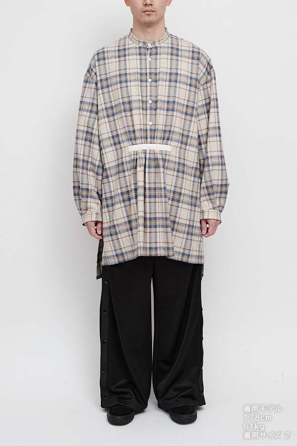 Tunic shirt (garment wash)