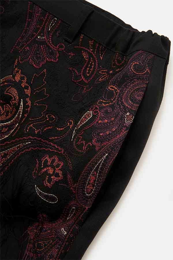 Lounge Pants(paisley embroidery)