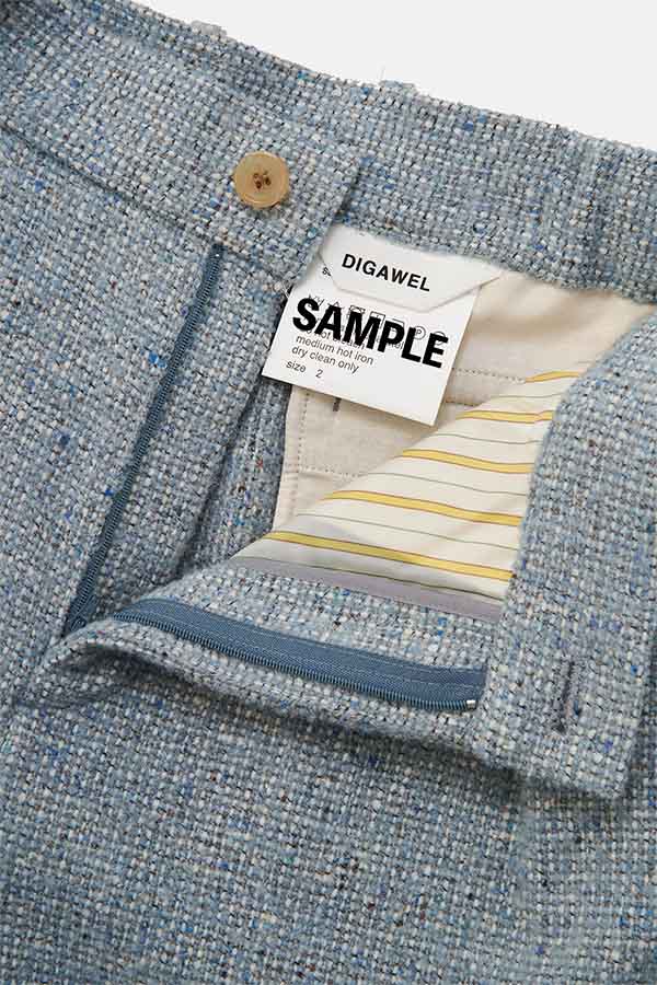 In tuck Pants①tweed