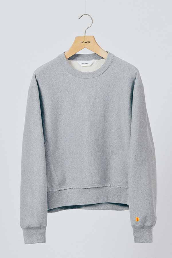 Crop top Reverse weave Sweatshirt