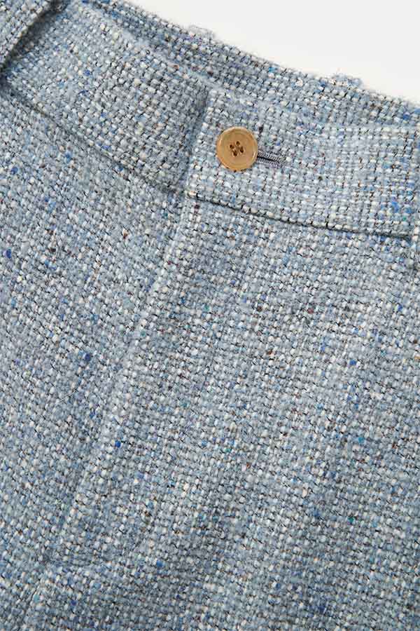 In tuck Pants①tweed