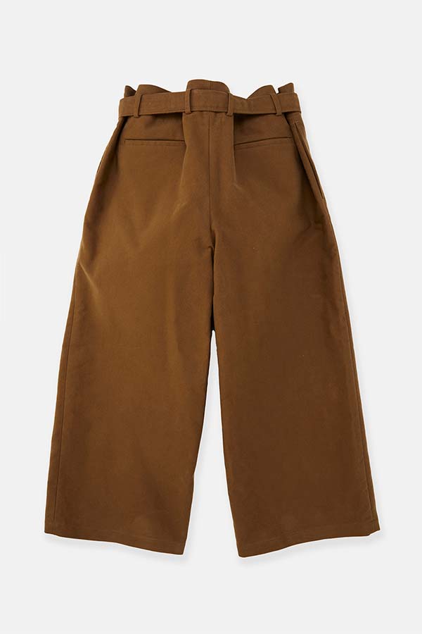 Belt pants① moleskin