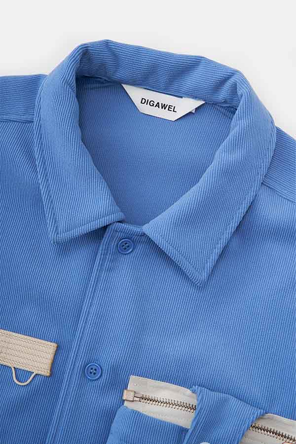 7 Pockets Corduroy S/S Shirt (F/CE.×DIGAWEL)