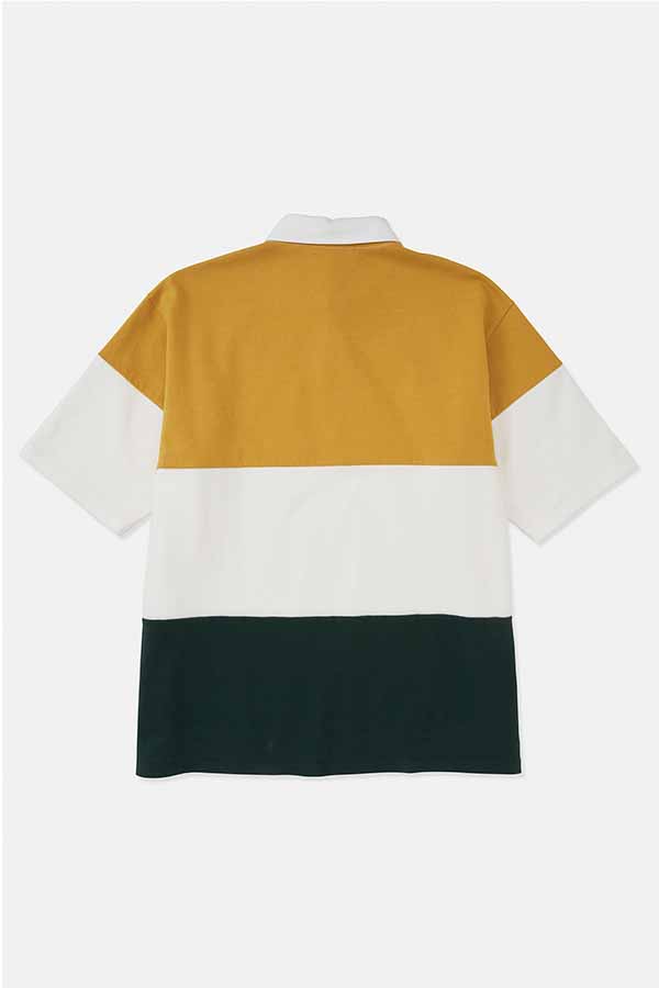 Rugby Stripe Polo Shirt