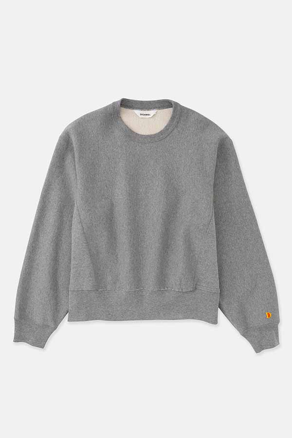 Crop top Reverse weave Sweatshirt