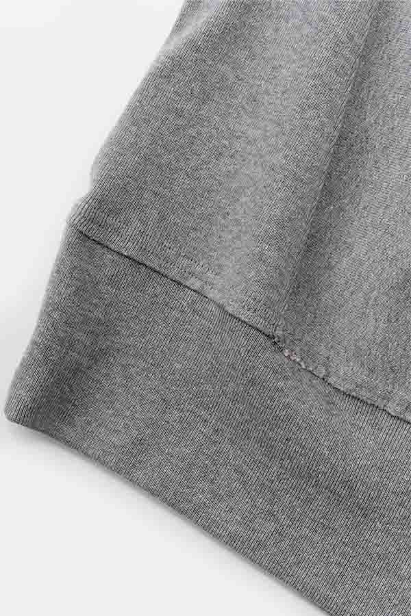 Crop top Reverse weave Sweatshirt