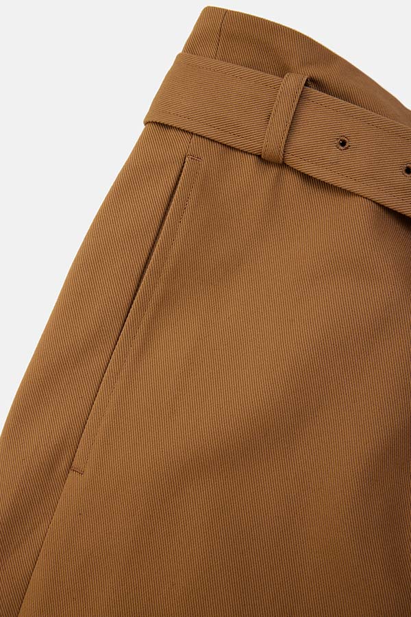 Belt pants② twill