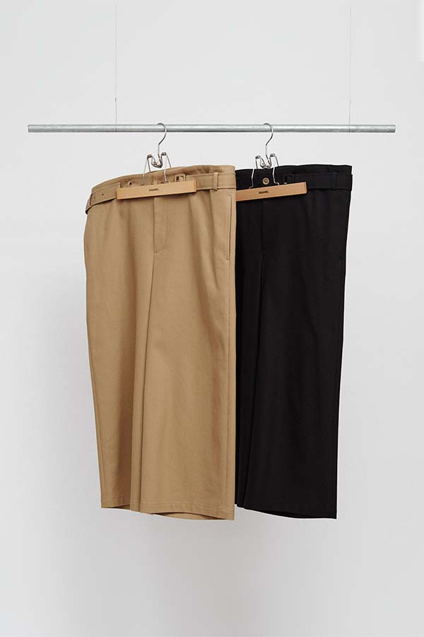 Belt pants② twill