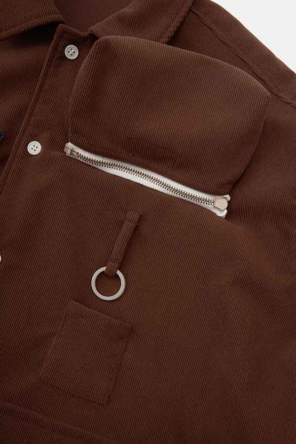 7 Pockets Corduroy S/S Shirt (F/CE.×DIGAWEL)