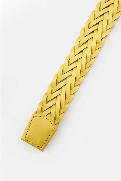 Braided Leather Belt