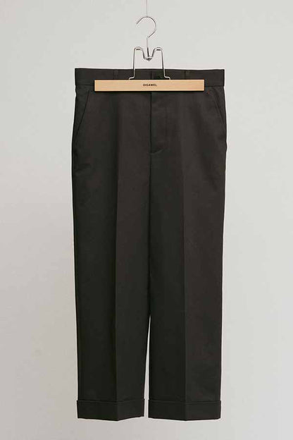 CP cropped slacks① cotton