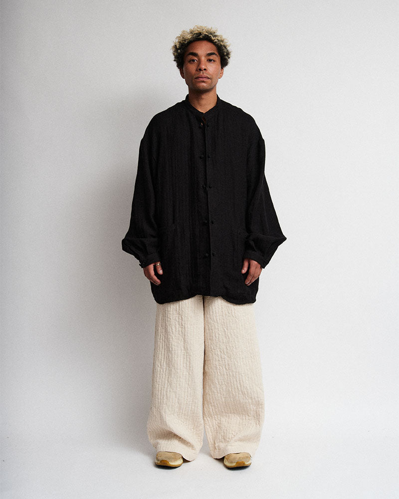 Side pocket shirt blouson