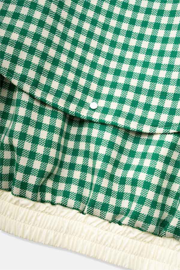 3Way Blouson①(Gingham)