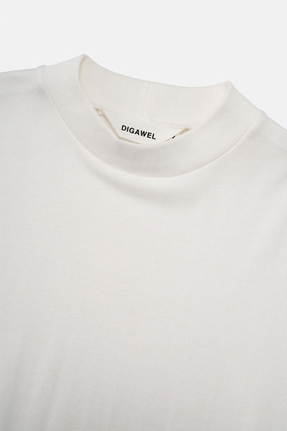 Mock neck L/S T-shirt