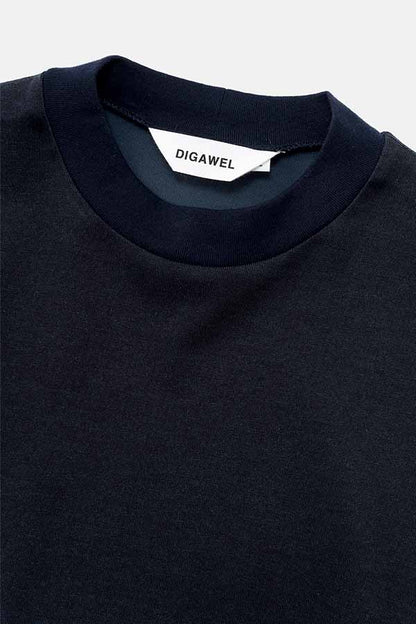 Mock neck L/S T-shirt