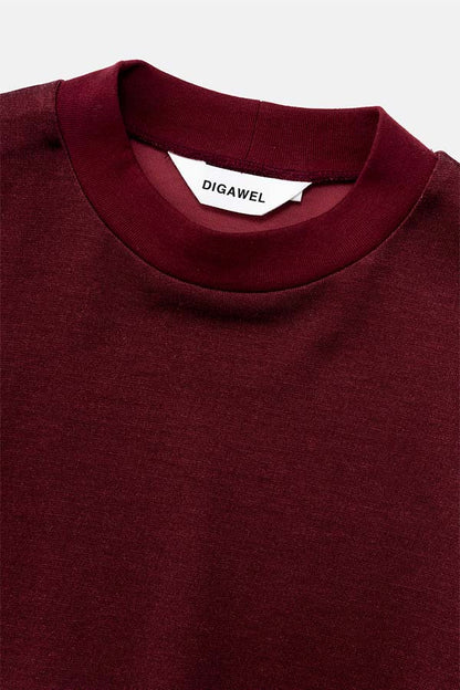 Mock neck L/S T-shirt