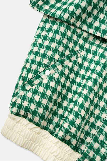 3Way Blouson①(Gingham)