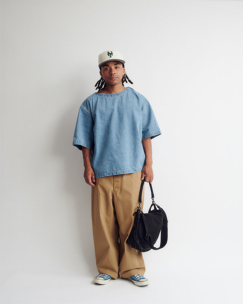Button fly pants