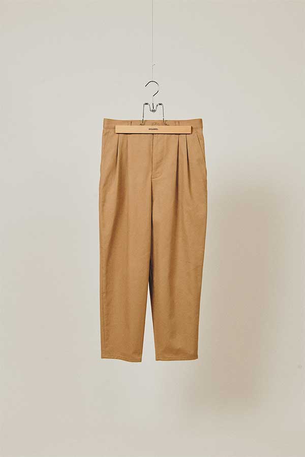 2Tuck Tapered Pants1(Cotton)