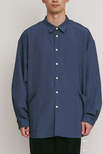 Side pocket L/S shirt②