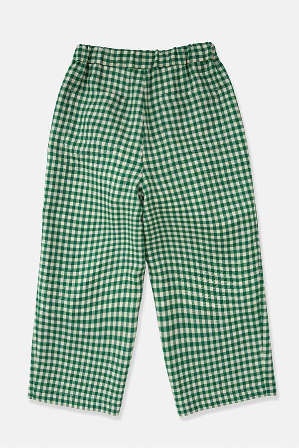 Gingham Easy Pants