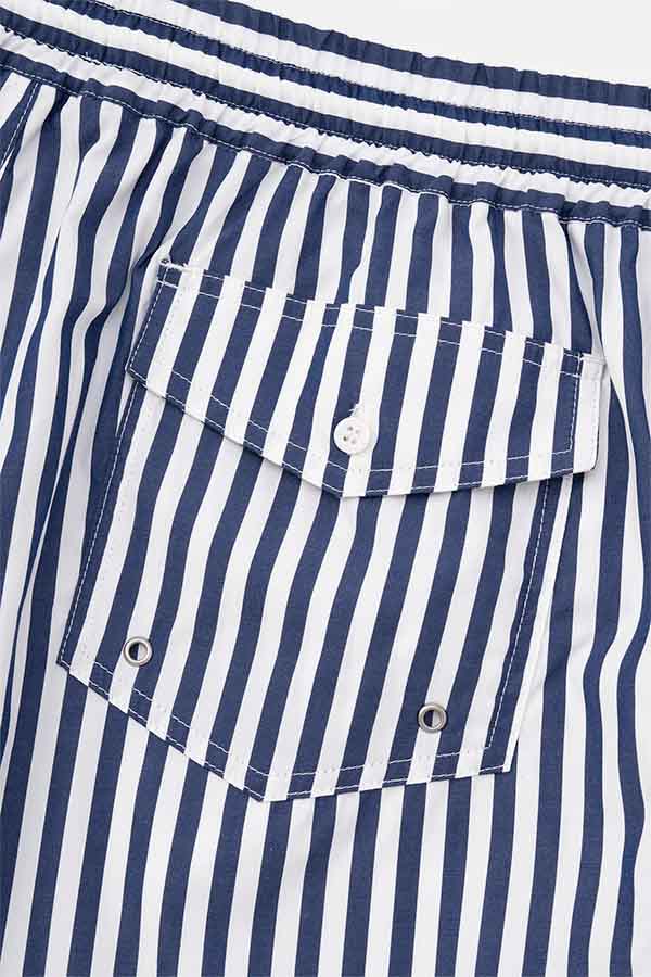 【MIN-NANO】Stripe Baggy Shorts