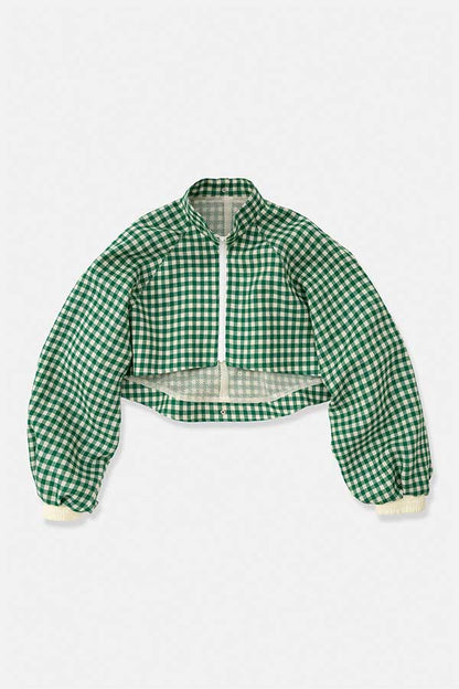 3Way Blouson①(Gingham)