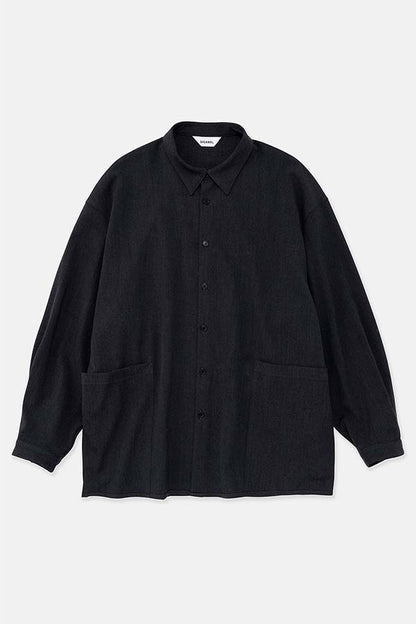 Side Pocket Oversized Shirt