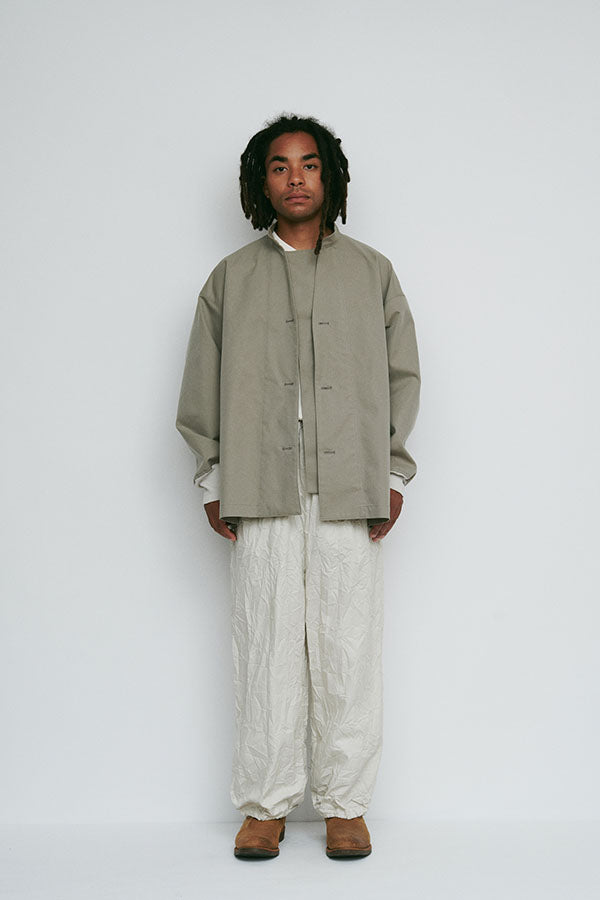 Wide lounge pants (crease finish)