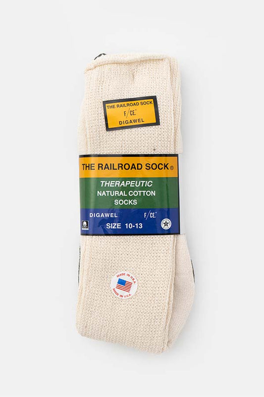 THE RAILROAD SOCK HEALTH TRAK specialCOMFORT TOP(2 Pk) (F/CE.×DIGAWEL)