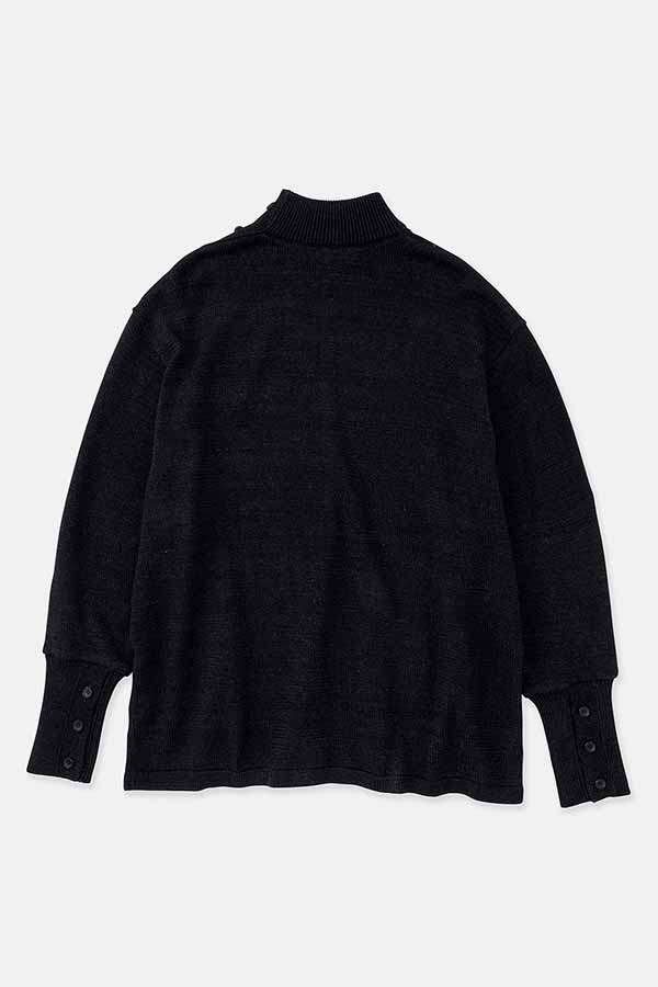 BK-Indigo Turtleneck Sweater