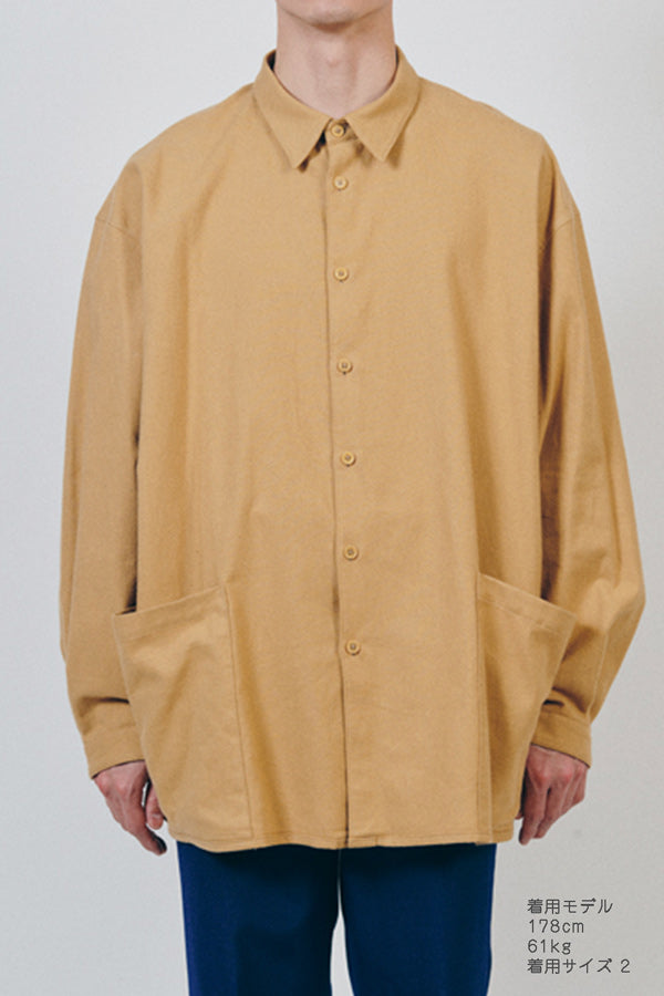 Side Pocket Oversized Shirt