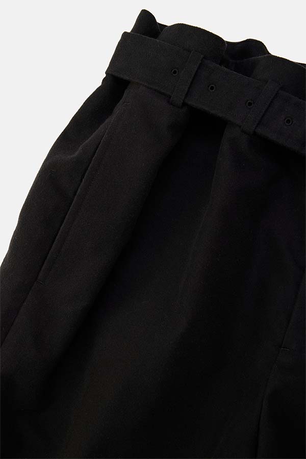 Belt pants① moleskin