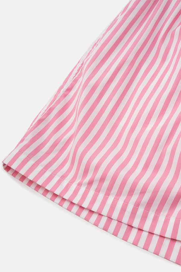 【MIN-NANO】Stripe Baggy Shorts