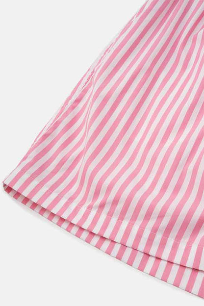 【MIN-NANO】Stripe Baggy Shorts