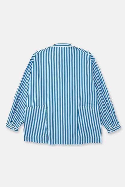 Side pocket L/S shirt① stripe