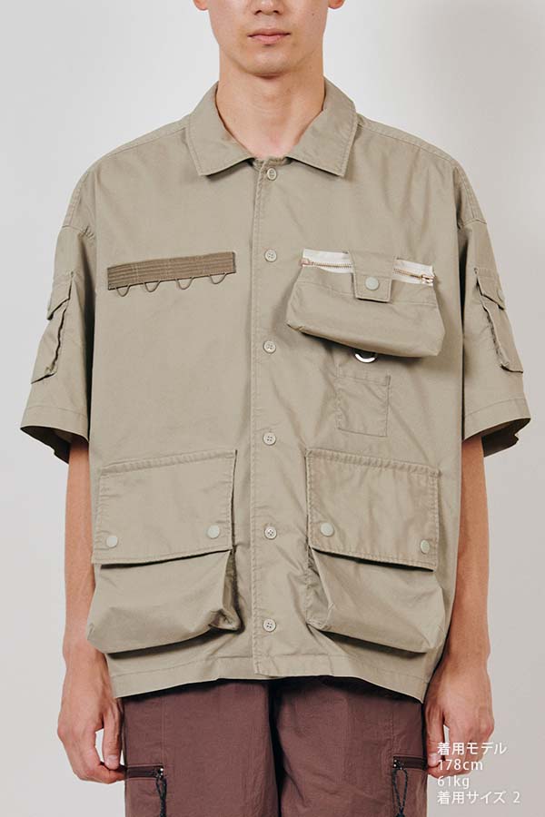 7 Pockets S/S Shirt (F/CE.×DIGAWEL)