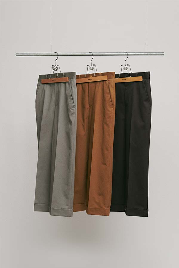 CP cropped slacks① cotton