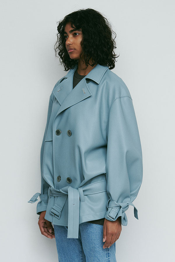 Short trench coat