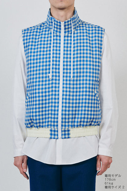 3Way Blouson①(Gingham)