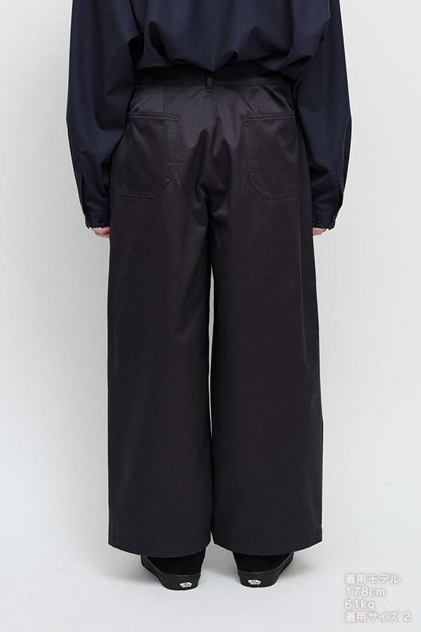 Wide high water pants