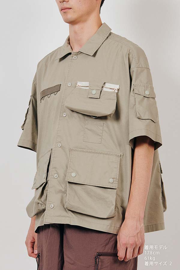 7 Pockets S/S Shirt (F/CE.×DIGAWEL)