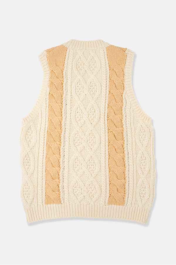 Cable Stitch Vest