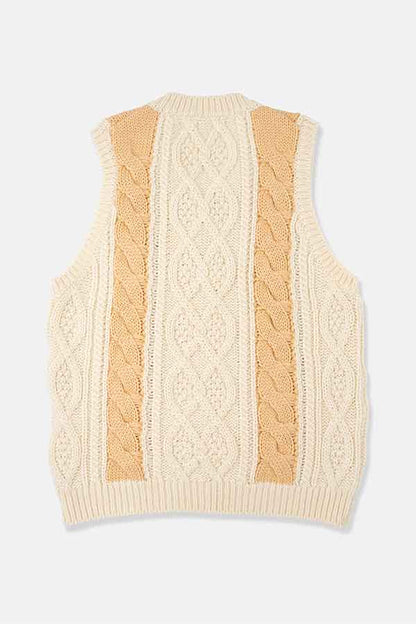 Cable Stitch Vest