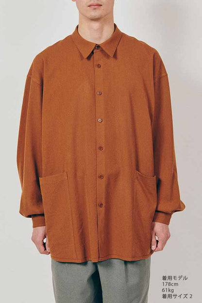 Side Pocket Oversized Shirt