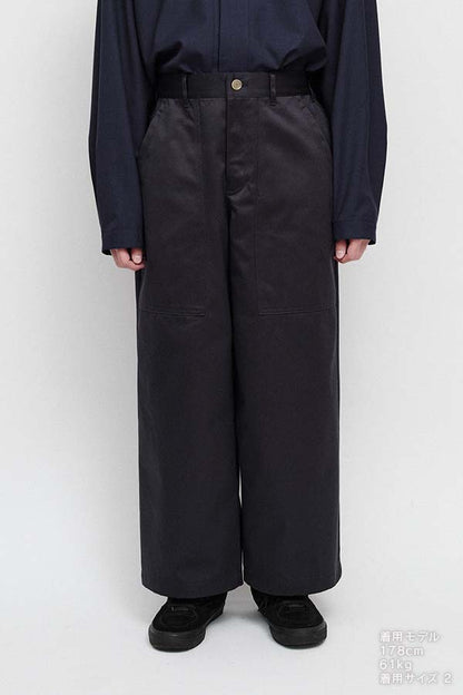 Wide high water pants