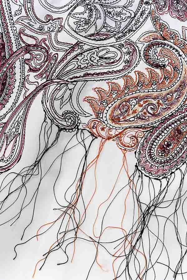 Shirt (generic)③ paisley embroidery